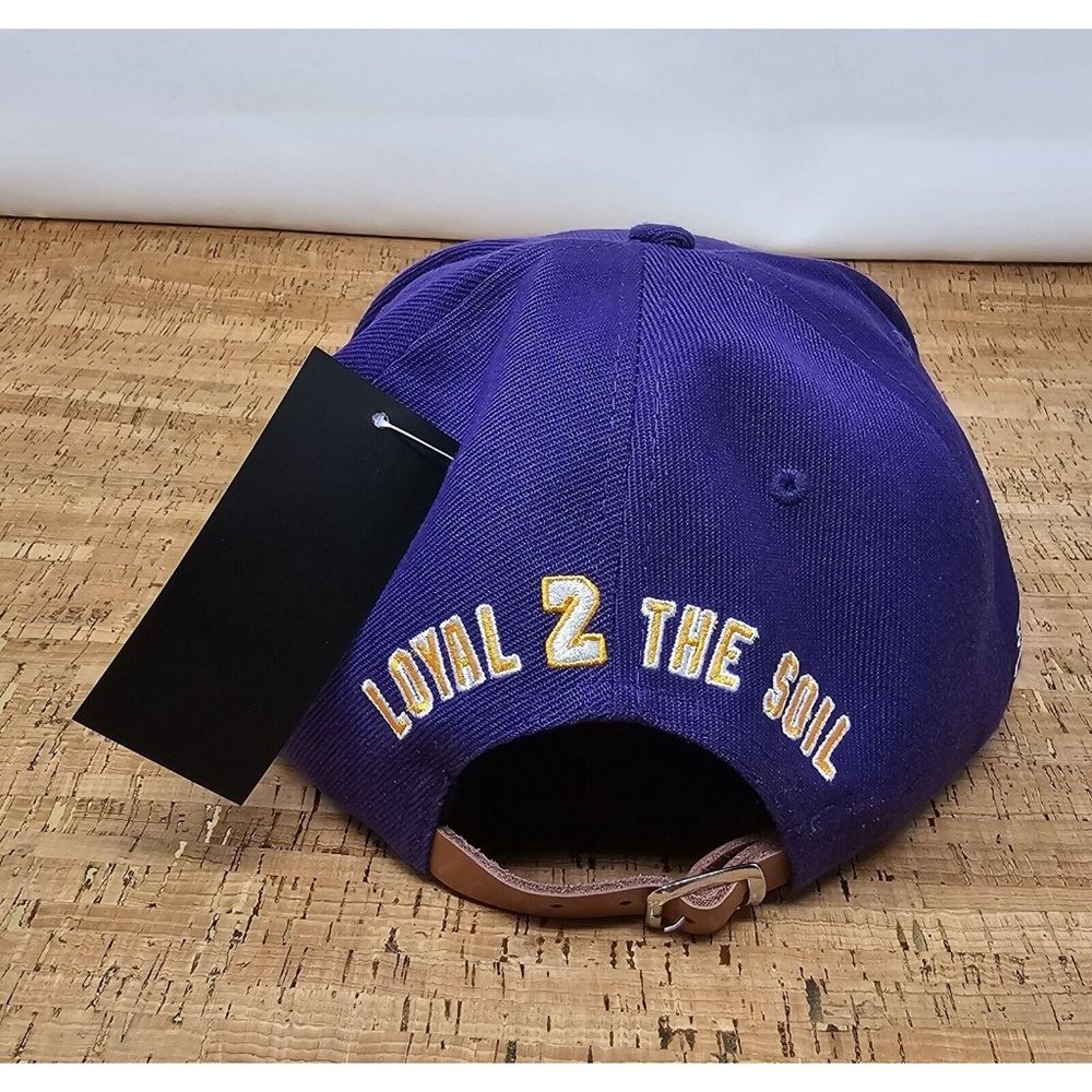 2TRU x Culture Leather Strap Back Hat Legend Purple‎ Brand New w/ Tag - Picture 3 of 6
